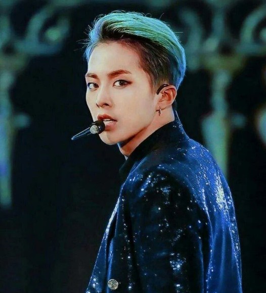 ผมทรง undercut ของ Xiumin