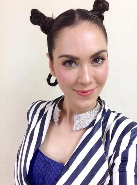 ดารา ทำผม Double Bun แฟชั่น หลุดเทรนด์ นักแสดง ทรงผม นักร้องสาว