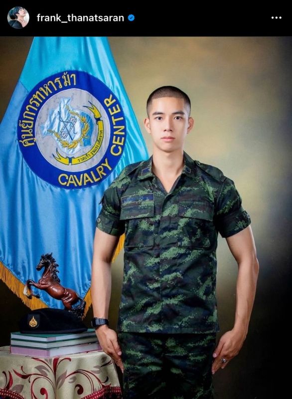 แฟรงค์ ธนัตถ์ศรันย์ ทหาร GMMTV