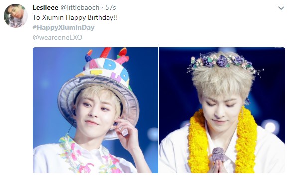HappyXiuminDay Xiumin EXO