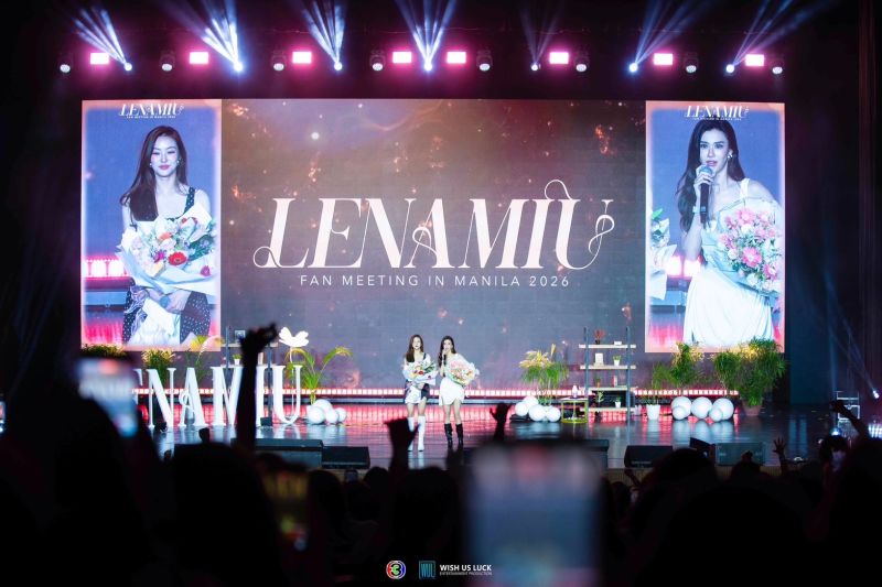 ลีน่าหมิว LenaMiu มนิลา ฟิลิปปินส์ แฟนมีตติ้ง