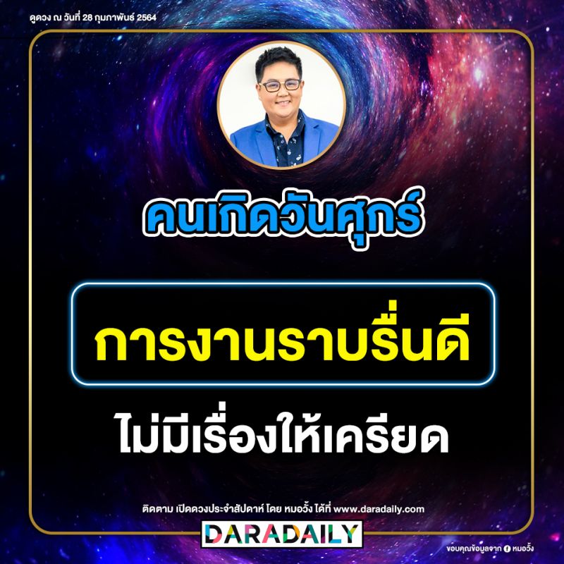 ดูดวง วันเกิด หมอวั้ง โชคลาภ