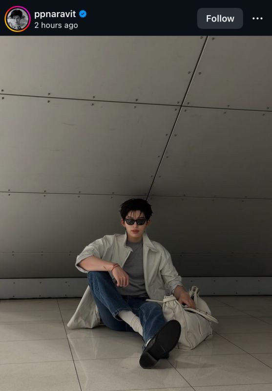 ปอนด์ ณราวิชญ์ Prada แฟชั่นโชว์
