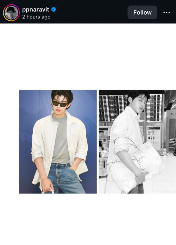 ปอนด์ ณราวิชญ์ Prada แฟชั่นโชว์