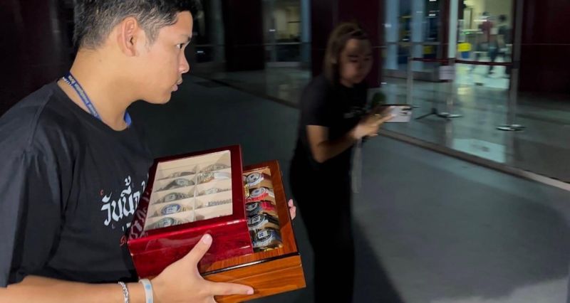ของกลาง บอสพอล ที่ตำรวจยึดมา