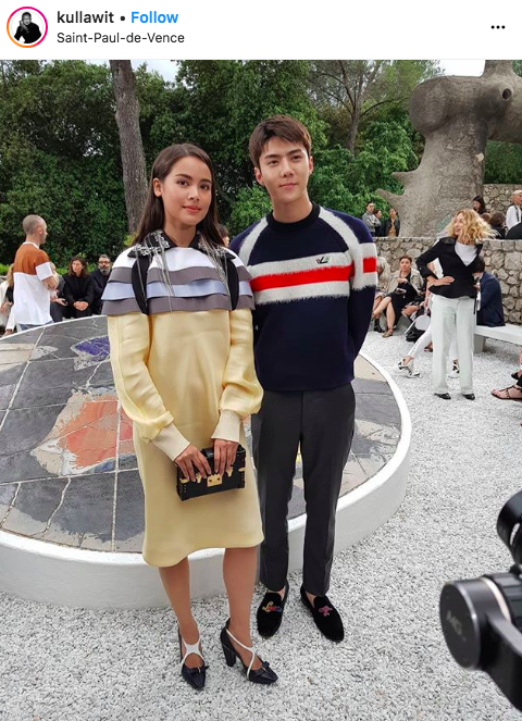 ญาญ่า อุรัสยา เซฮุน ร่วมงาน Louis Vuitton ประเทศฝรั่งเศส