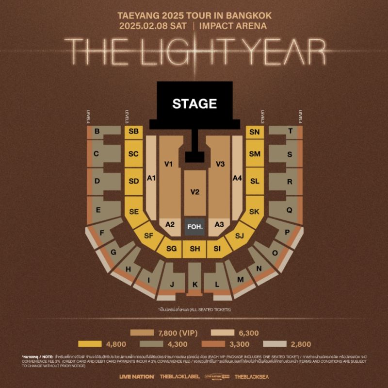 แทยัง BIGBANG คอนเสิร์ต