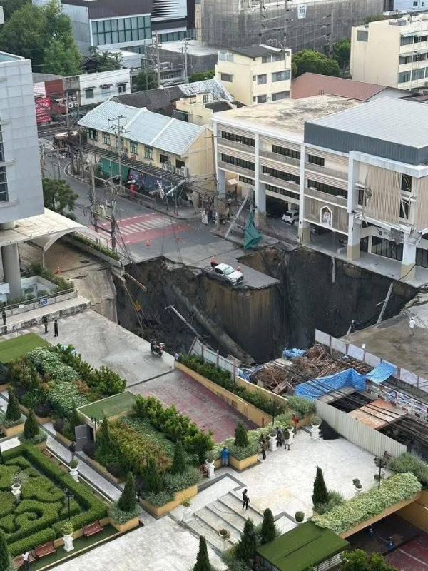 ผู้ว่าชัชชาติเผยสาเหตุถนนทรุดตัว หน้า รพ.วชิรพยาบาล