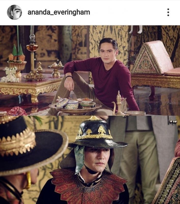 อนันดา เอเวอริงแฮม งานแสดง เบื้องหลัง