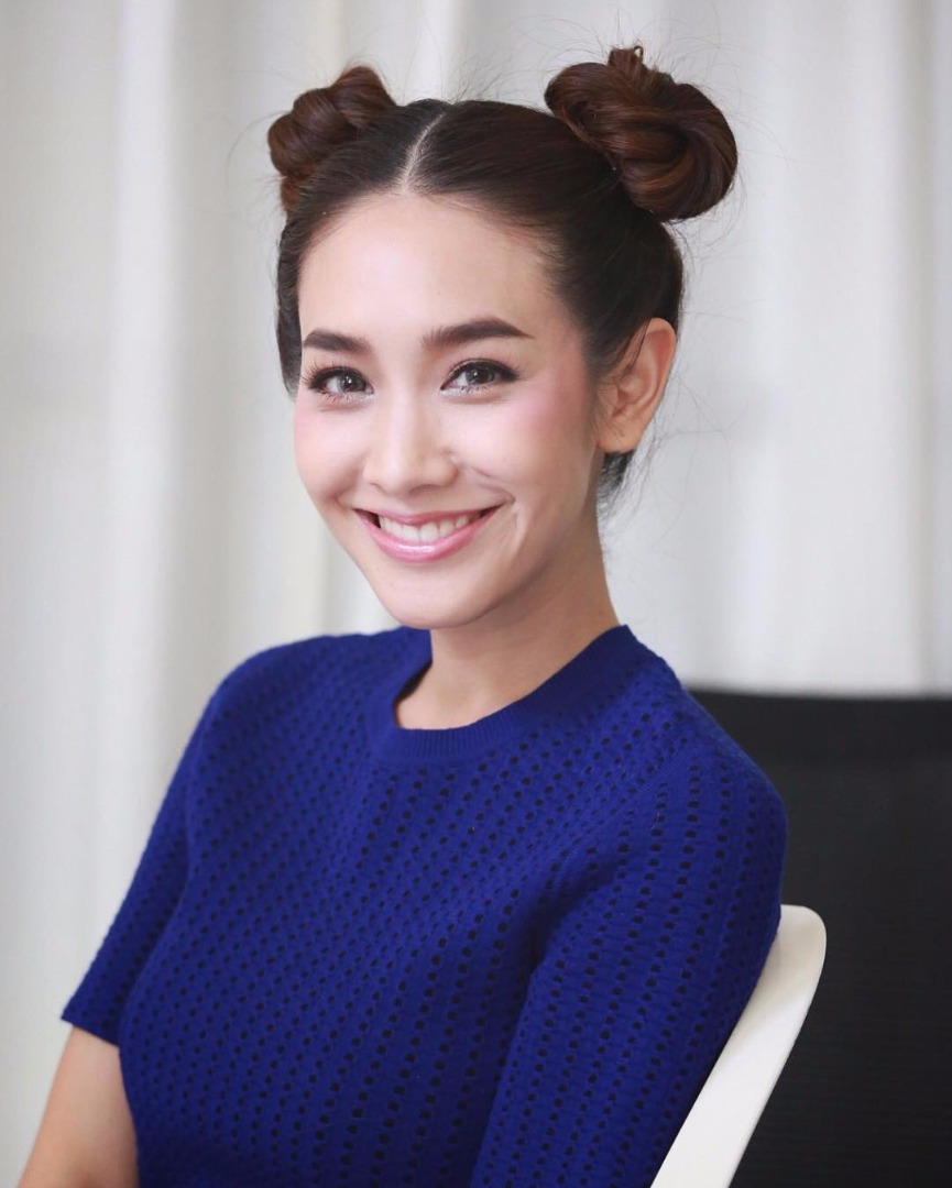 ดารา ทำผม Double Bun แฟชั่น หลุดเทรนด์ นักแสดง ทรงผม นักร้องสาว