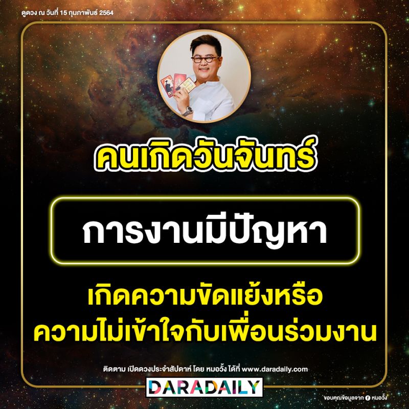 ดูดวง วันเกิด หมอวั้ง โชคลาภ