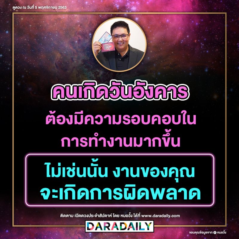 ดูดวง วันเกิด หมอวั้ง โชคลาภ