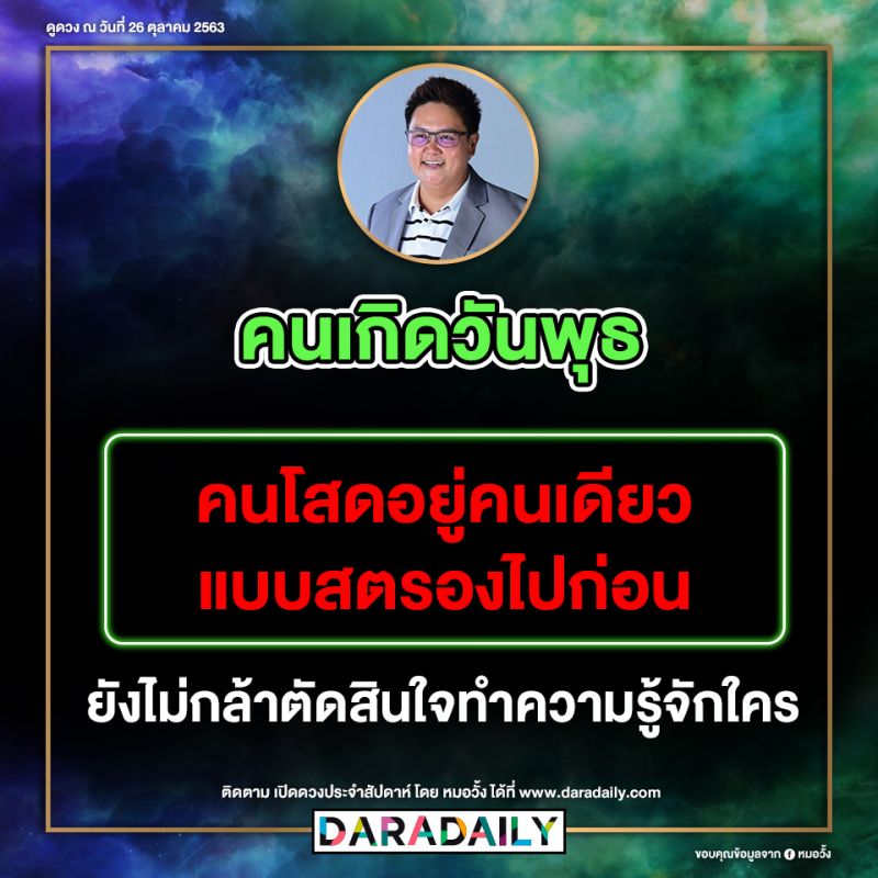 ดูดวง วันเกิด หมอวั้ง โชคลาภ