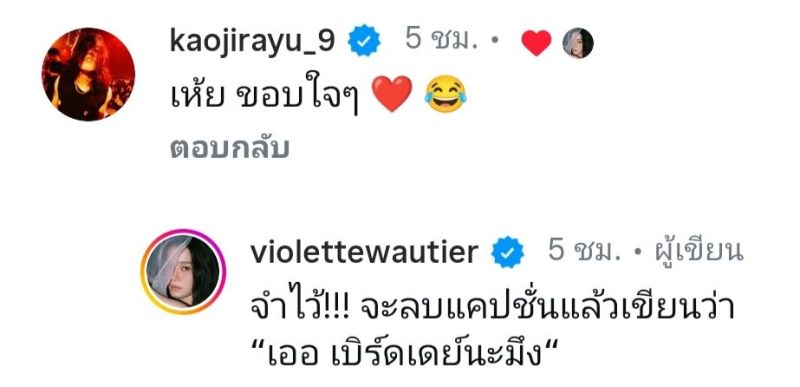 เก้า จิรายุ วี วิโอเลต