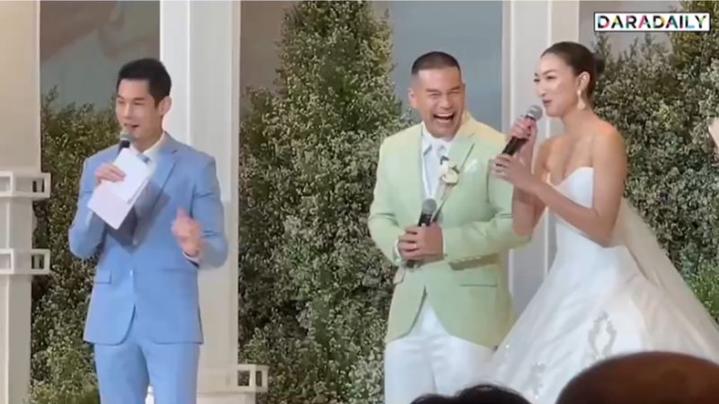 แพนเค้ก เขมนิจ พี่หมี แต่งงาน