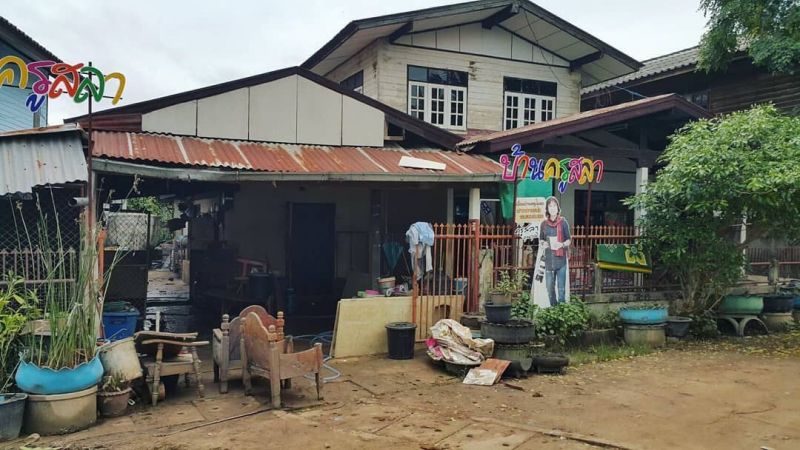 ครูสลา บ้าน น้ำท่วม น้ำท่วมอุบล