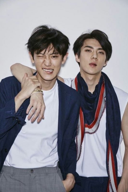 Sehun Chanyeol EXO EXO_SC kpop