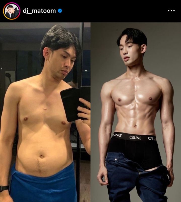 ซุปตาร์ชาย ดาราชาย ซิกแพ็ค ออกกำลังกาย ฟิตหุ่น