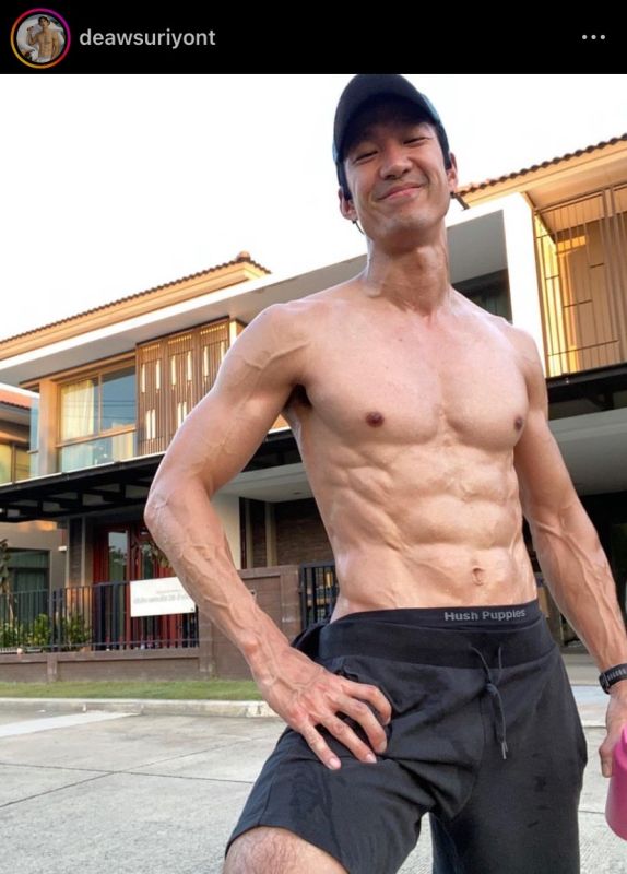 ซุปตาร์ชาย ดาราชาย ซิกแพ็ค ออกกำลังกาย ฟิตหุ่น