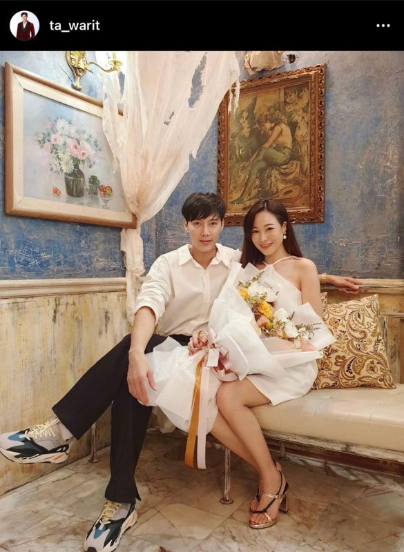 ต๊ะ วริษฐ์ แอน วริษฐา แต่งงาน นักแสดง พิธีกร 