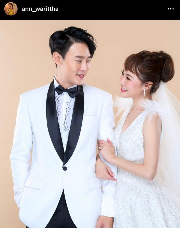 ต๊ะ วริษฐ์ แอน วริษฐา แต่งงาน นักแสดง พิธีกร 