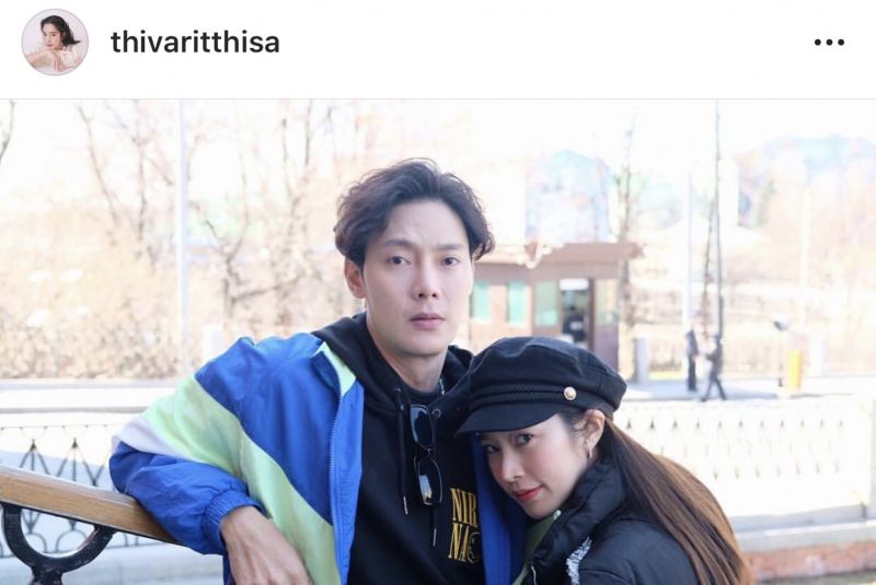 ฐิสา สัมพันธ์ ปั้นจั่น เปิดตัว แฟน เที่ยว รัสเซีย