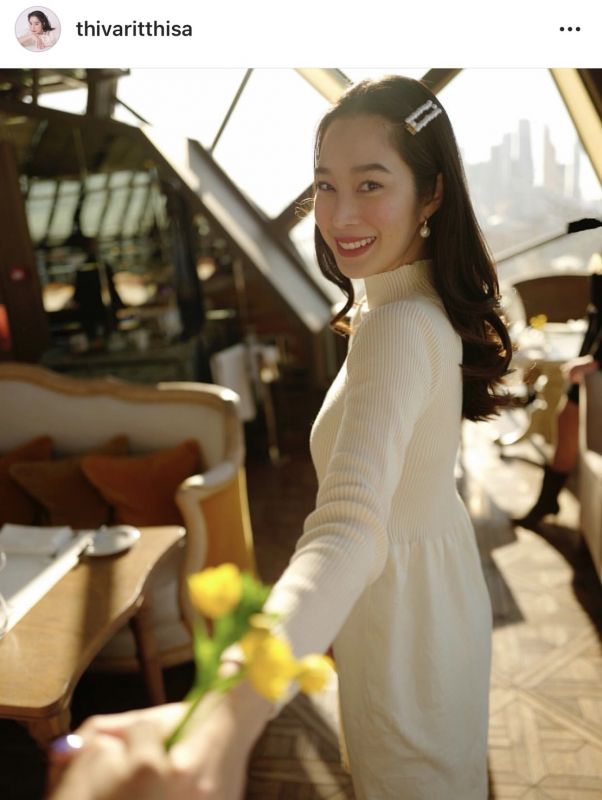 ฐิสา สัมพันธ์ ปั้นจั่น เปิดตัว แฟน เที่ยว รัสเซีย