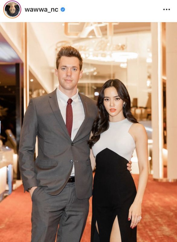 วาววา ณิชารีย์ แฟน ฝรั่ง หล่อ นักแสดง